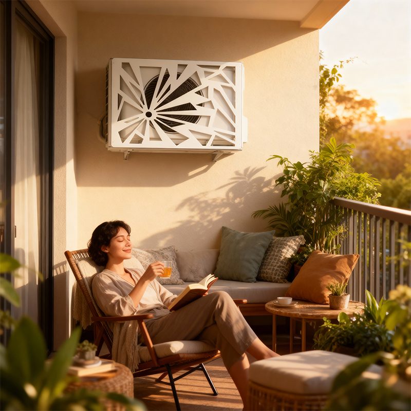 Balkon Keyfinizi Bölen O Ses: Klima Gürültüsü Azaltılabilir mi?