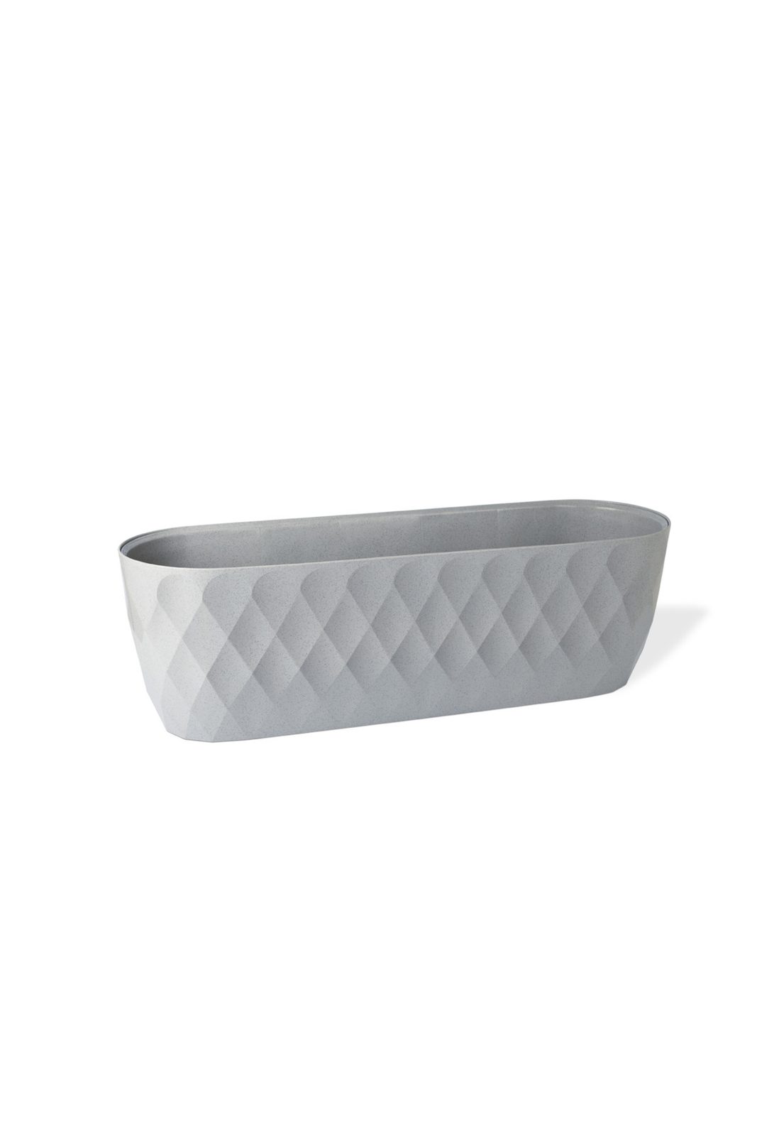 Yakamoz Geometrik Desenli Balkon Saksısı No:1 (3,5 L)